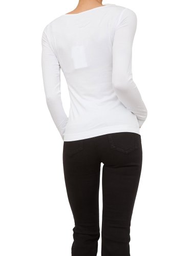 Женская футболка NENETTE T-SHIRT MANICA LUNGA BIANCO