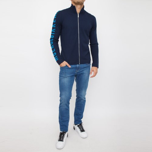 Мужской свитер BIKKEMBERGS MAGLIA BLU