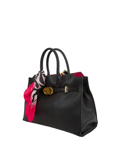 Женская сумка с ручками LIU JO L SATCHEL NERO