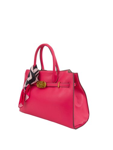 Жіноча сумка з ручками LIU JO L SATCHEL FUXIA