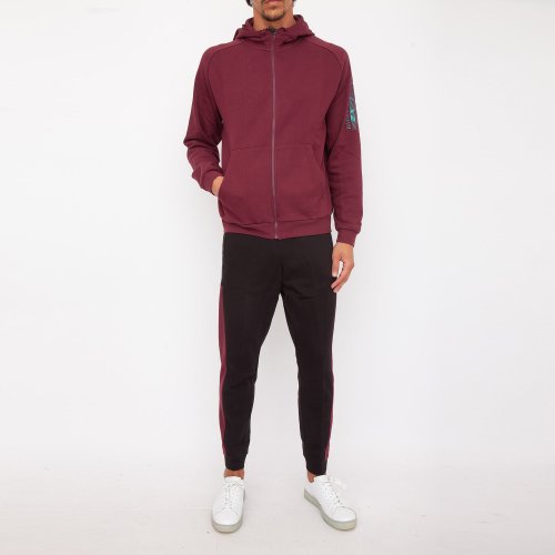 Чоловічий спортивний костюм EA7 EMPORIO ARMANI TRACKSUIT BORDEAUX
