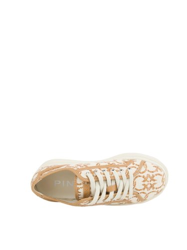 Женские кроссовки PINKO SNEAKER BEIGE