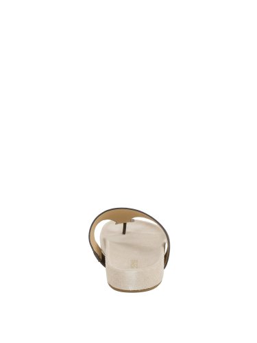 Женские тапочки и шлепанцы MICHAEL MICHAEL KORS LUCINDA THONG MARRONE