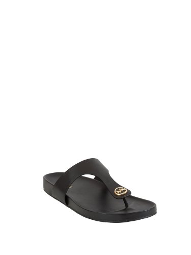 Женские тапочки и шлепанцы MICHAEL MICHAEL KORS LUCINDA THONG NERO