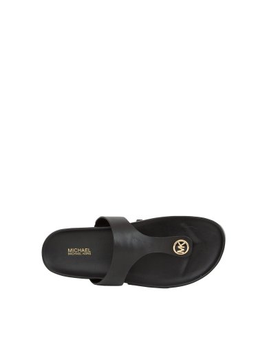 Женские тапочки и шлепанцы MICHAEL MICHAEL KORS LUCINDA THONG NERO