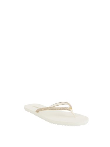 Жіночі тапочки та шльопанці MICHAEL MICHAEL KORS JINX FLIP FLOP BEIGE
