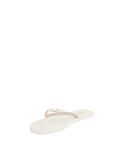 Жіночі тапочки та шльопанці MICHAEL MICHAEL KORS JINX FLIP FLOP BEIGE