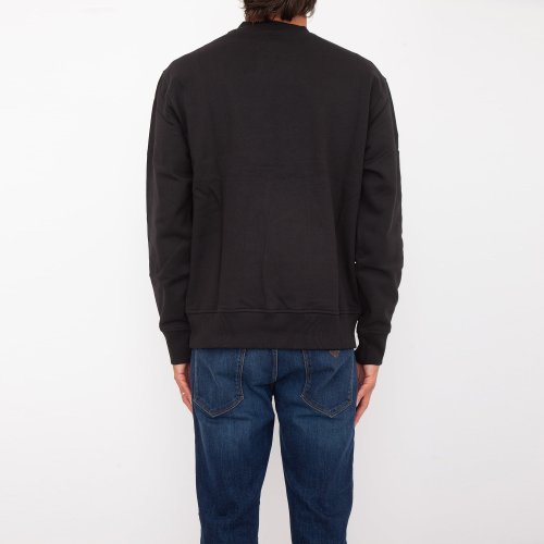 Мужская толстовка VERSACE JEANS FELPE SERIGRAFICHE NERO