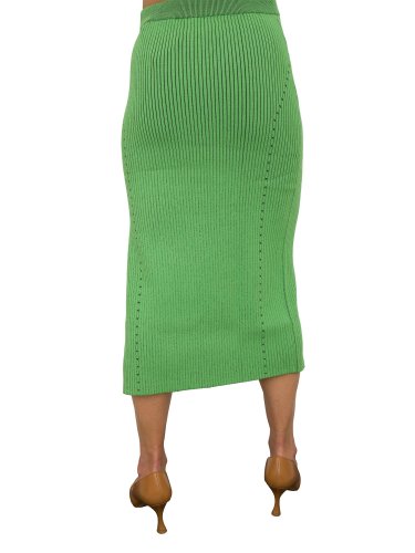 Довга спідниця PATRIZIA PEPE GONNA/SKIRT VERDE