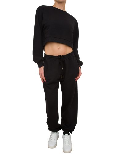 Женская толстовка PATRIZIA PEPE FELPA/SWEATSHIRT NERO