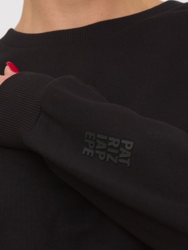 Женская толстовка PATRIZIA PEPE FELPA/SWEATSHIRT NERO