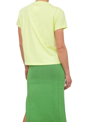 Жіноча футболка PATRIZIA PEPE MAGLIA/T-SHIRT GIALLO