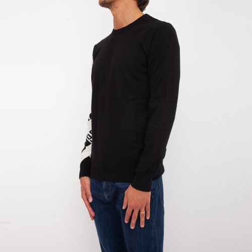 Чоловічий светр BIKKEMBERGS MAGLIA NERO