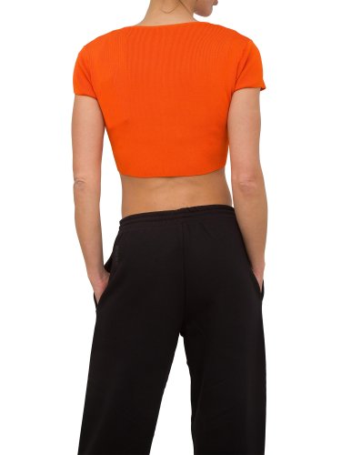 Женский топик PATRIZIA PEPE MAGLIA/KNIT ARANCIONE