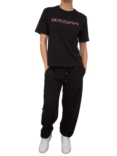 Жіноча футболка PATRIZIA PEPE MAGLIA/T-SHIRT NERO