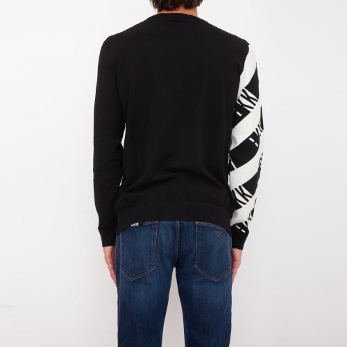 Чоловічий светр BIKKEMBERGS MAGLIA NERO