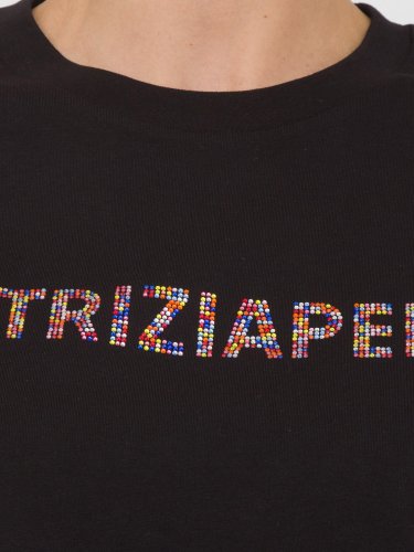 Жіноча футболка PATRIZIA PEPE MAGLIA/T-SHIRT NERO