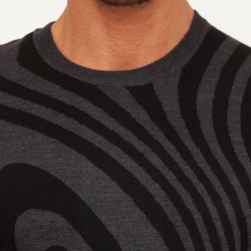 Мужской свитер BIKKEMBERGS MAGLIA NERO