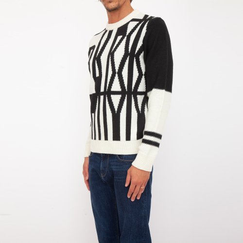 Мужской свитер BIKKEMBERGS MAGLIA AVORIO
