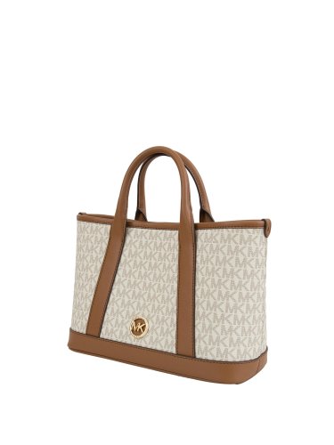 Женская сумка с ручками MICHAEL MICHAEL KORS SM SATCHEL AVORIO
