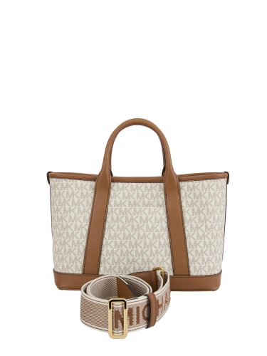 Женская сумка с ручками MICHAEL MICHAEL KORS SM SATCHEL AVORIO