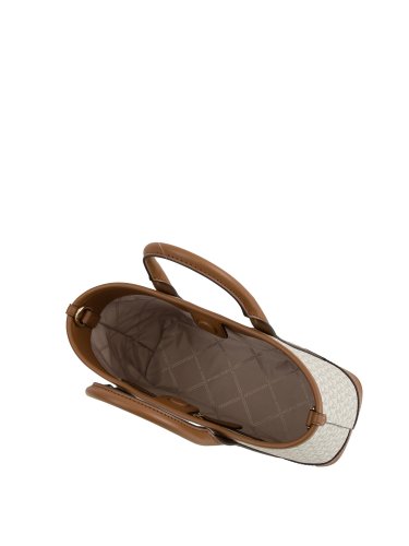 Женская сумка с ручками MICHAEL MICHAEL KORS SM SATCHEL AVORIO