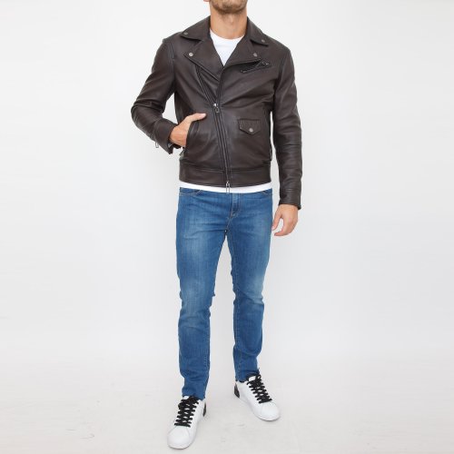 Чоловіча куртка EMPORIO ARMANI CABAN COAT MARRONE