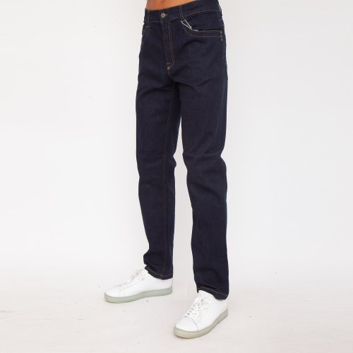 Чоловічі джинси BIKKEMBERGS PANT.5 TASCHE DENIM BLU DENIM
