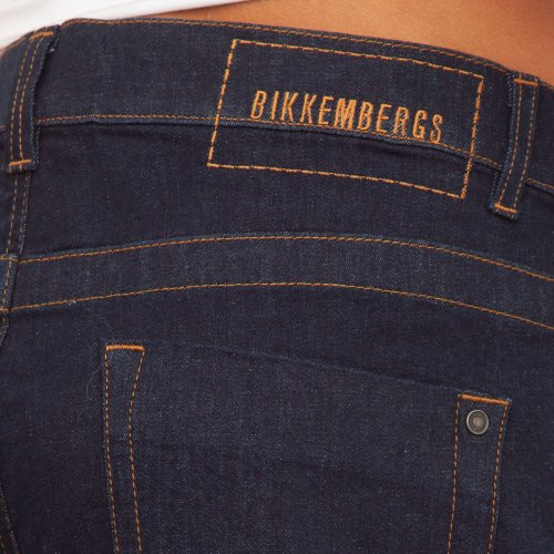 Чоловічі джинси BIKKEMBERGS PANT.5 TASCHE DENIM BLU DENIM