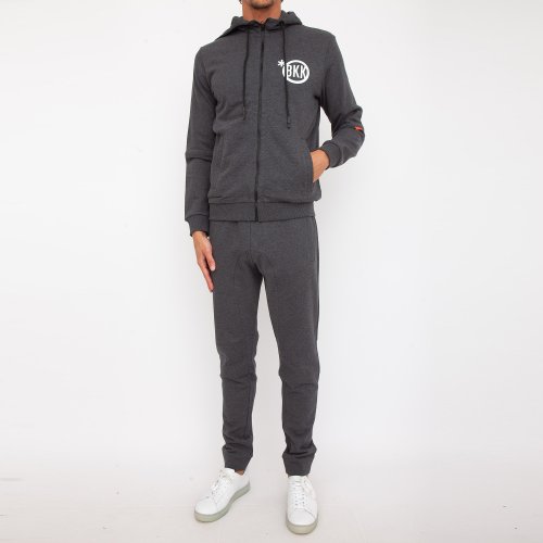 Мужской спортивный костюм BIKKEMBERGS TUTA DA GINNASTICA GRIGIO