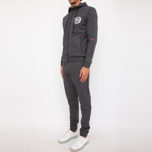 Мужской спортивный костюм BIKKEMBERGS TUTA DA GINNASTICA GRIGIO