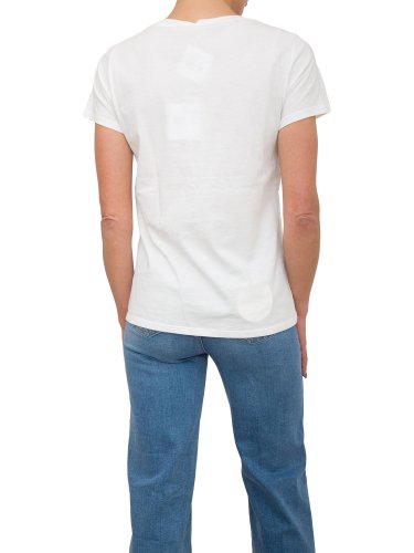 Женская футболка LIU JO T-SHIRT ST P M/C BIANCO
