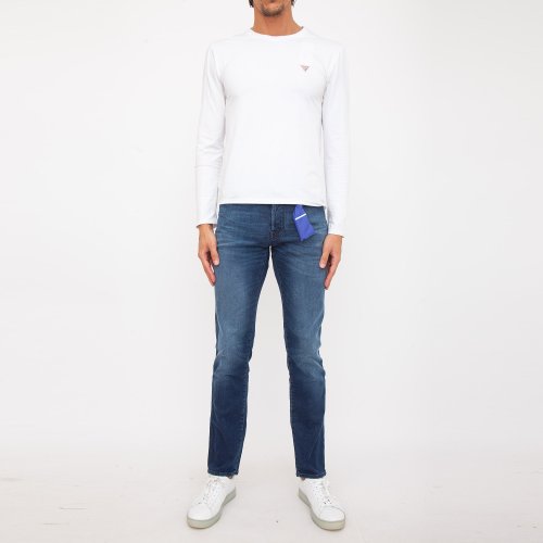Мужские джинсы JACOB COHEN PANT.5 TASCHE DENIM BLU DENIM