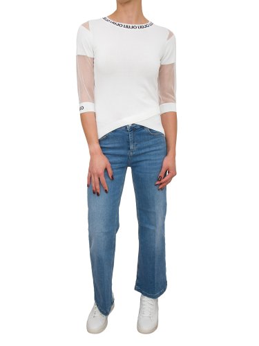 Женский свитер LIU JO ECS MAGLIA CHIUSA M/L BIANCO