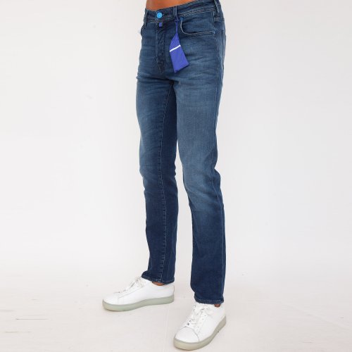 Мужские джинсы JACOB COHEN PANT.5 TASCHE DENIM BLU DENIM