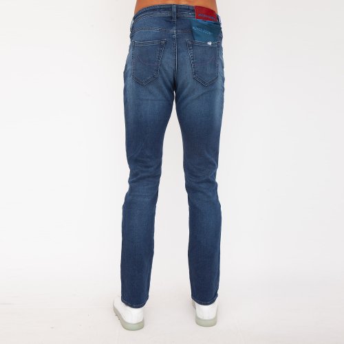 Мужские джинсы JACOB COHEN PANT.5 TASCHE DENIM BLU DENIM