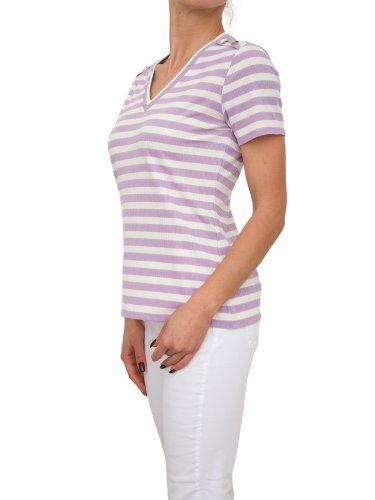 Женская футболка LIU JO T-SHIRT MODA M/C LILLA