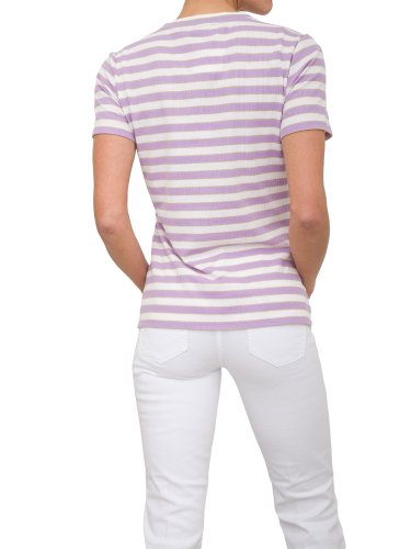 Женская футболка LIU JO T-SHIRT MODA M/C LILLA