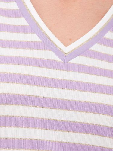 Женская футболка LIU JO T-SHIRT MODA M/C LILLA