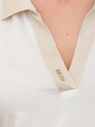 Жіноча футболка LIU JO T-SHIRT M/C AVORIO