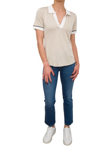 Жіноча футболка LIU JO T-SHIRT M/C BEIGE