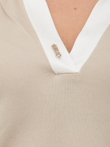 Жіноча футболка LIU JO T-SHIRT M/C BEIGE