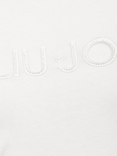 Жіноча футболка LIU JO ECS T-SHIRT ST P M/C BIANCO