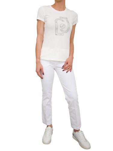 Жіночі джинси LIU JO B.UP FLY REG.W.BRAID BIANCO