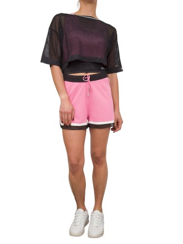 Жіночий подвійний комплект LIU JO ECS MAGLIA TWIN-SET ROSA