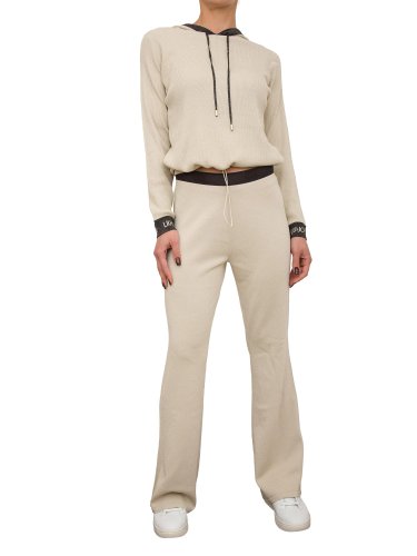 Женские спортивные штаны LIU JO ECS PANTALONE MAGLIA LUNGO BEIGE