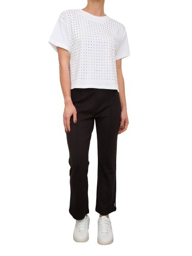 Женские повседневные брюки LIU JO ECS PANT.JERSEY NERO