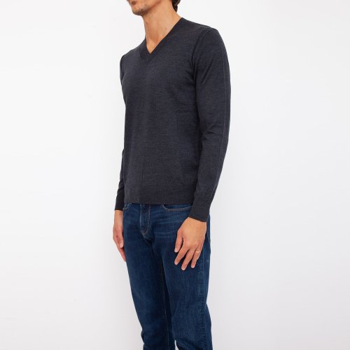 Чоловічий светр PAOLO PECORA Maglia Pullover GRIGIO