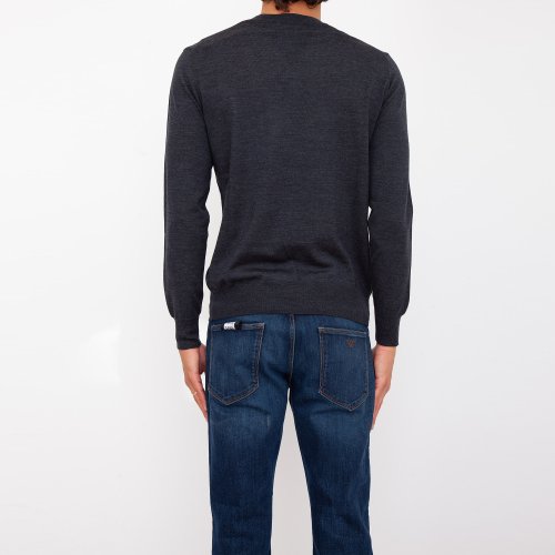 Чоловічий светр PAOLO PECORA Maglia Pullover GRIGIO