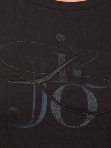 Женская футболка LIU JO ECS T-SHIRT ST P M/C NERO